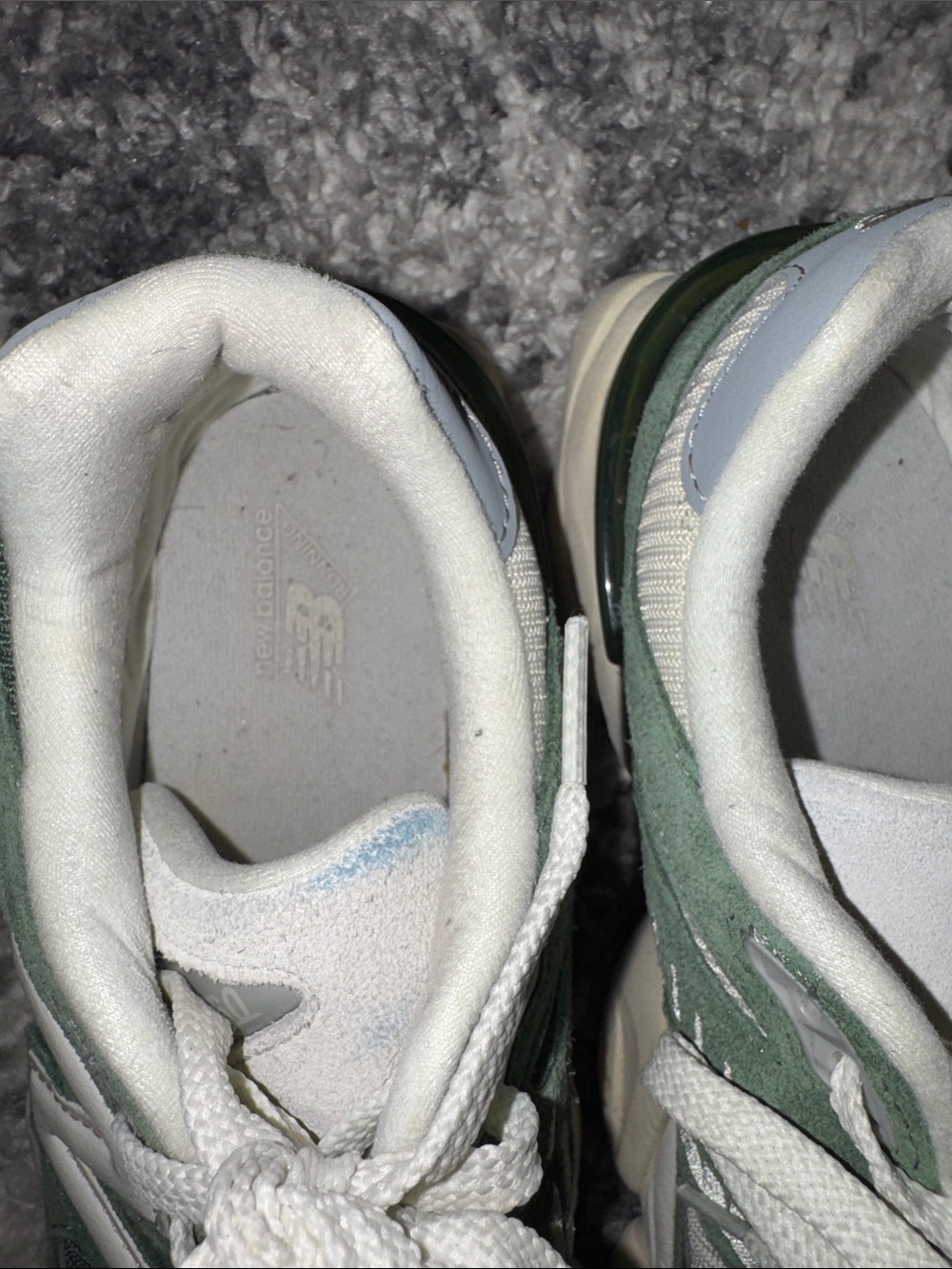New Balance Green and White 906v1 Sneakers - Picture 5 of 8